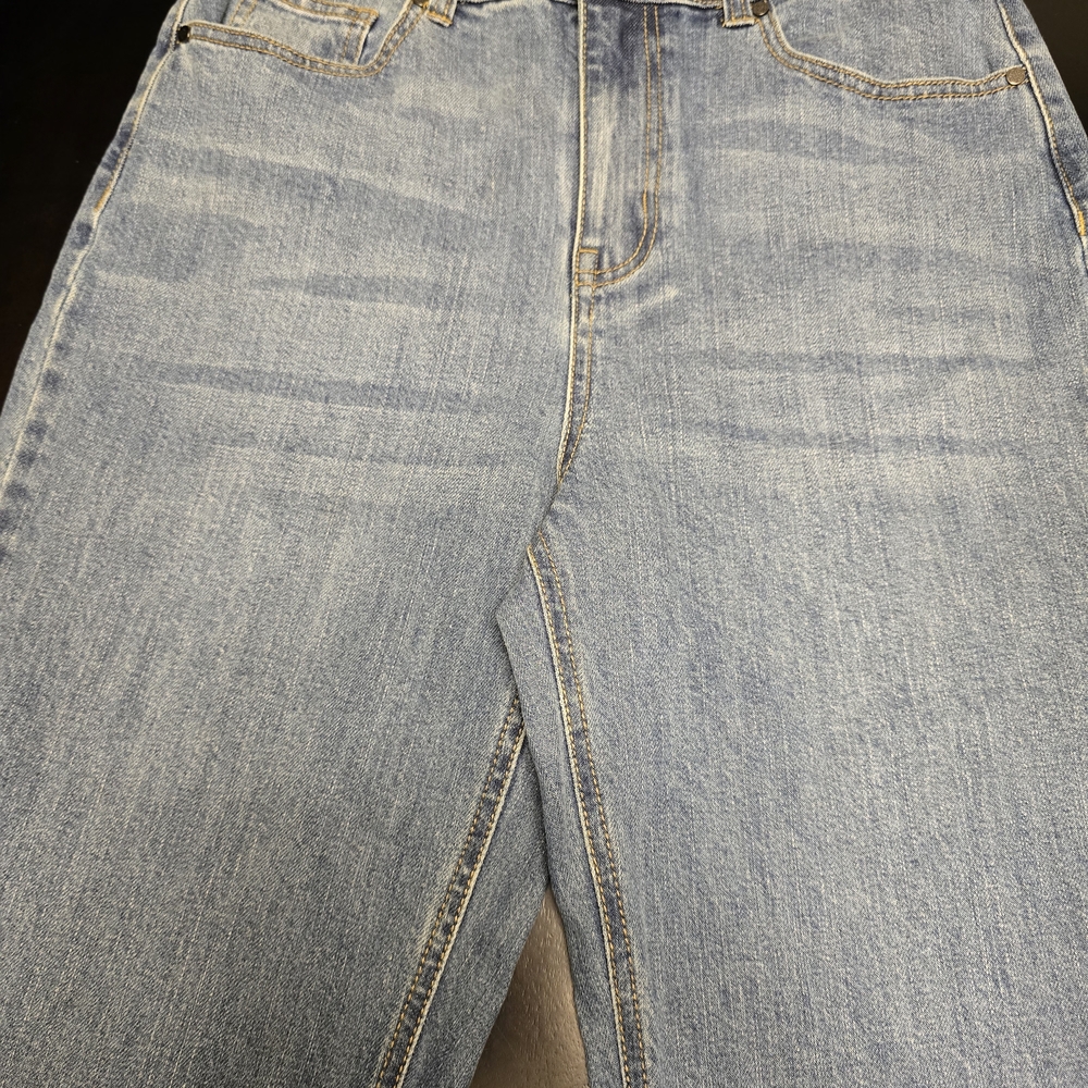 Kittenish x Flag & Anthem High Rise Straight Leg Jeans - Size 4